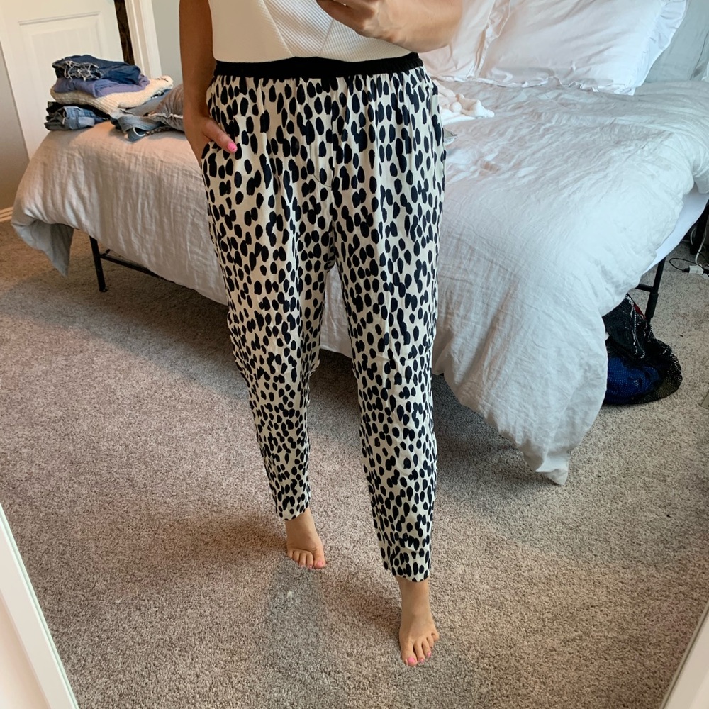 Zara dotted pants